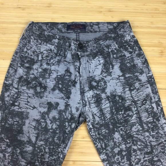 James Jean Twiggy Antique Web Skinny Gray Print 27 - Picture 2 of 10